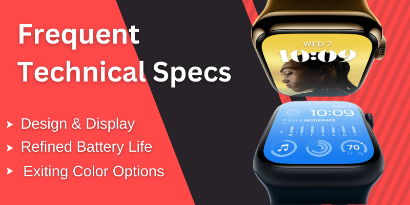 Apple Watch Series 8: Frequent Technical Specs