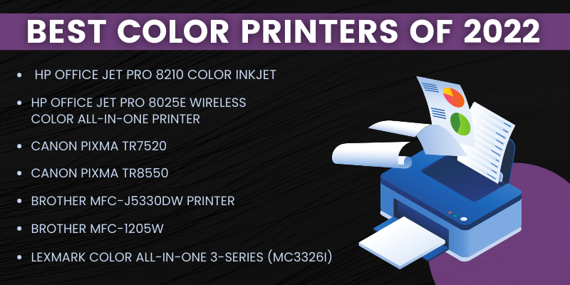 List of Best Color Printers of 2022