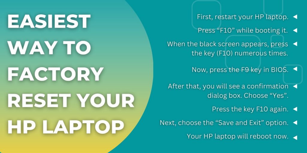 Factory Reset Your HP Laptop