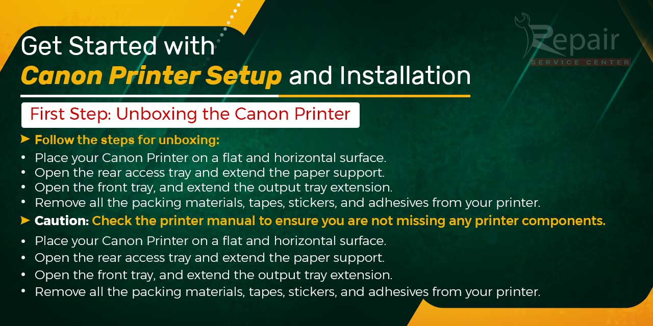 How Do I Setup My Canon Printer? Repair Service Center Blog