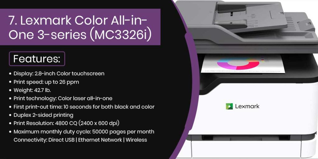 Lexmark Color All-in-One 3-series (MC3326i)