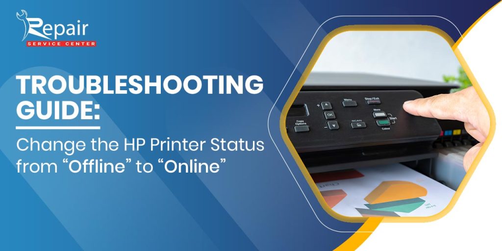 Change the HP Printer Status 